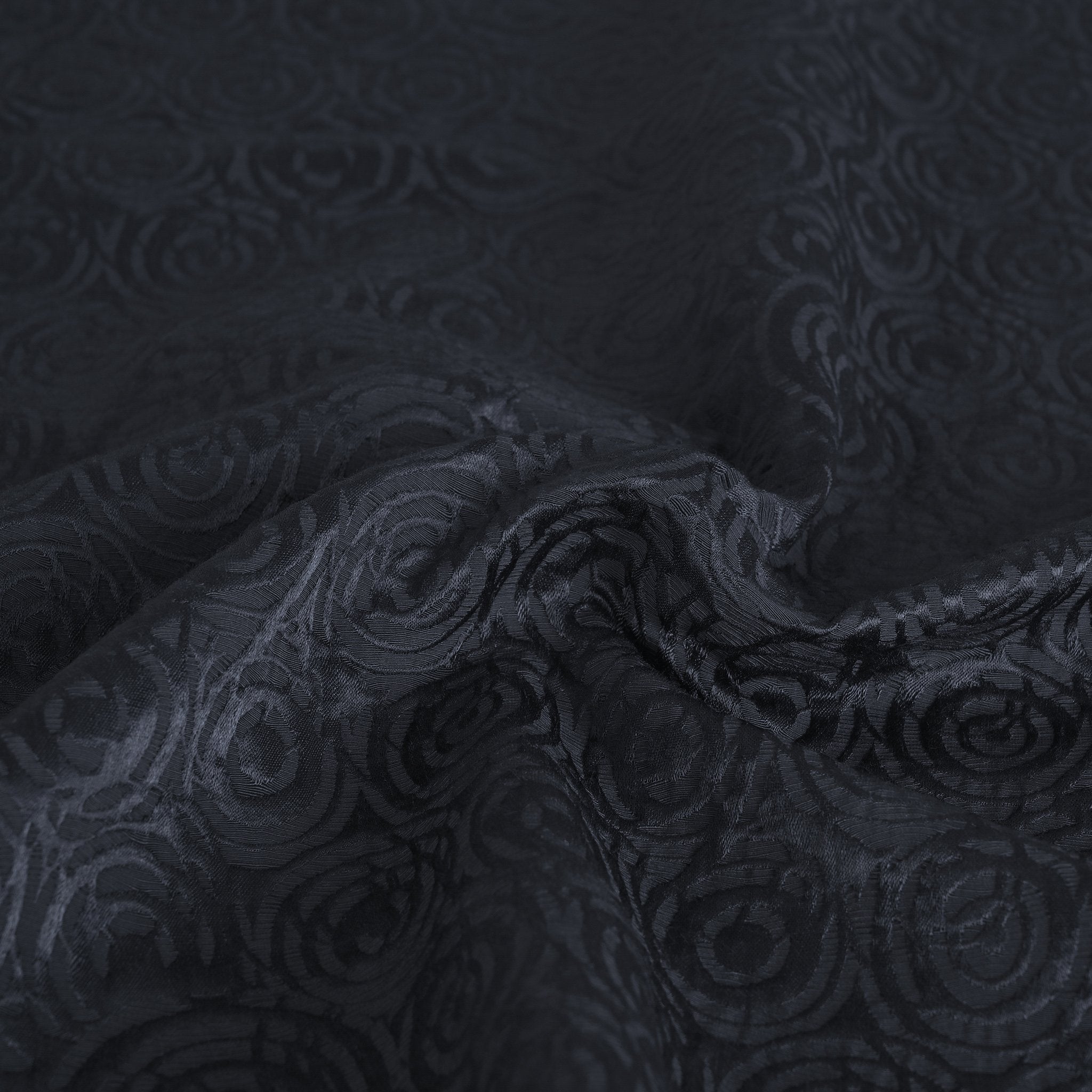 Midnight Jacquard Fabric 95275