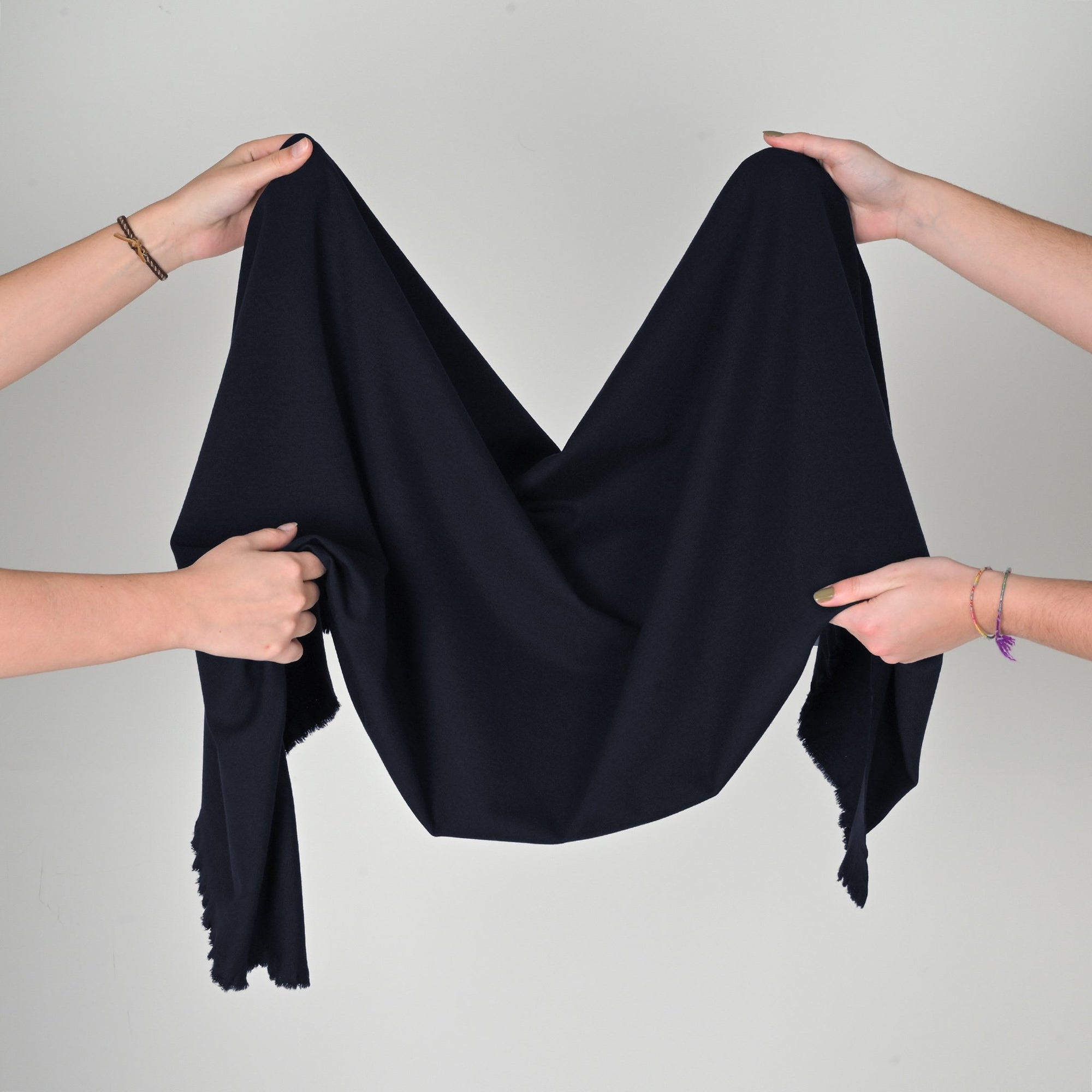 Midnight Stretchy Knit Fabric 11077