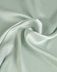 Mint Satin Twill Fabric 4255