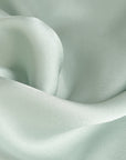 Mint Satin Twill Fabric 4255