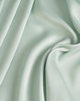 Mint Satin Twill Fabric 4255