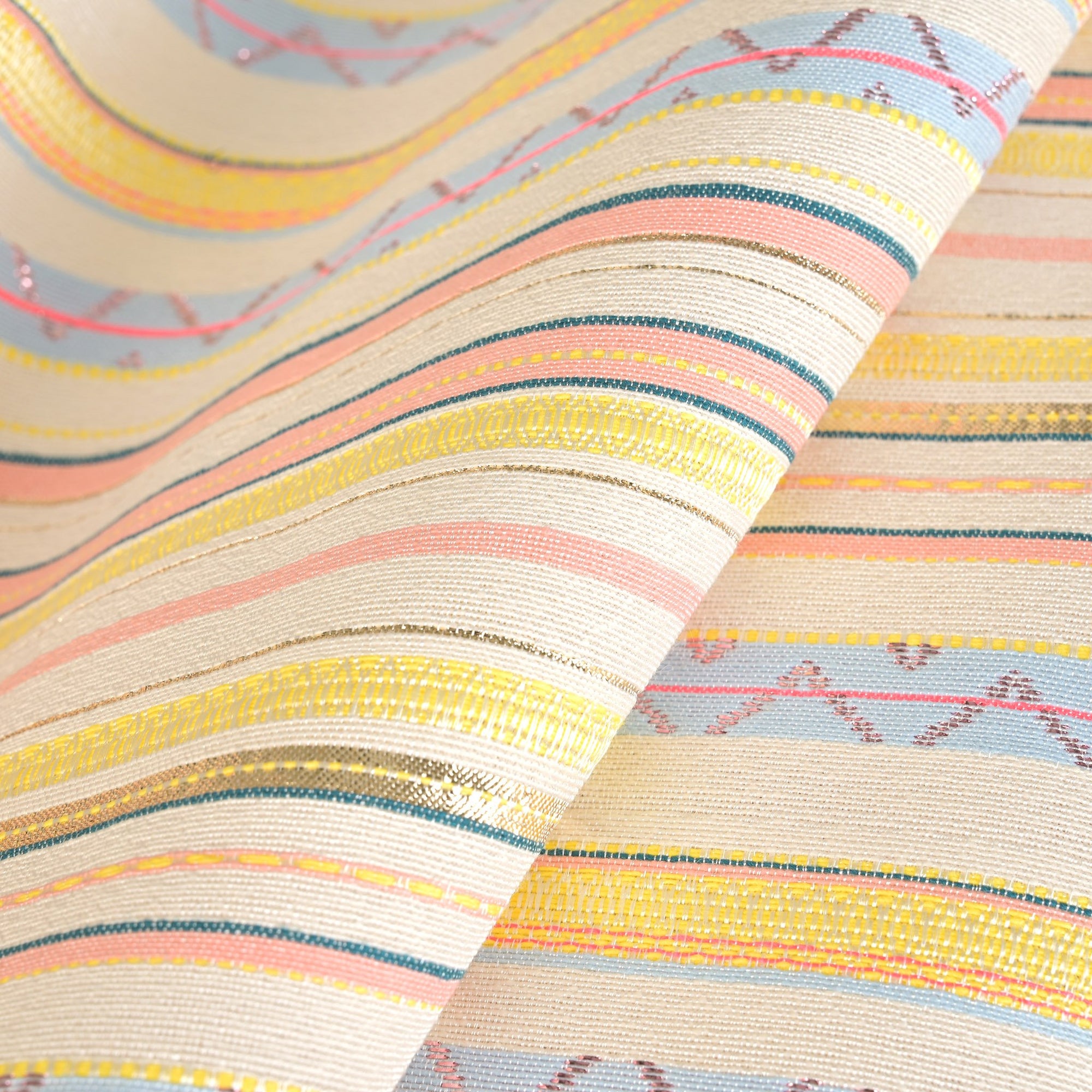 Multicolor Grosgrain Fabric 3597