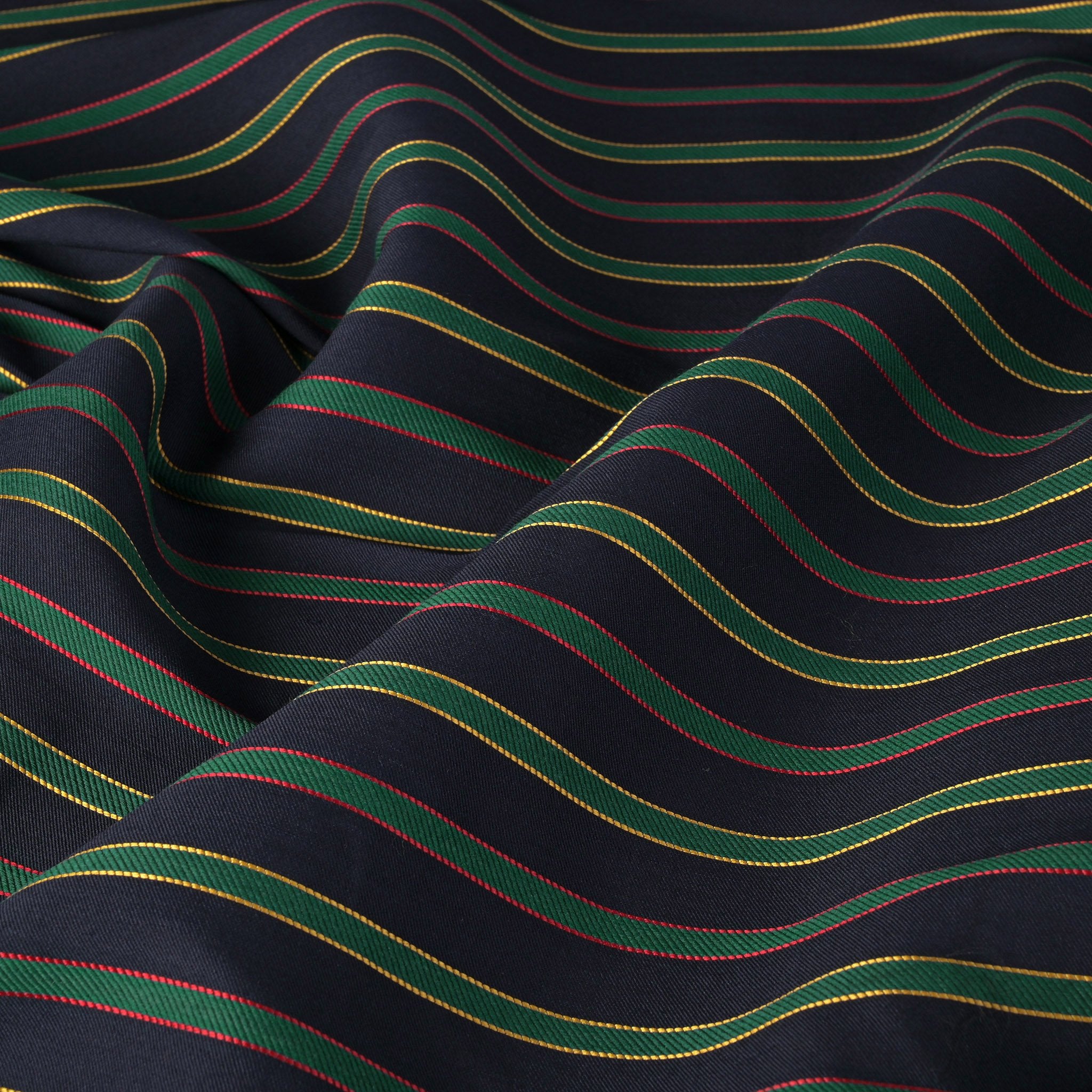 Multicolor Striped Suiting Fabric 2533