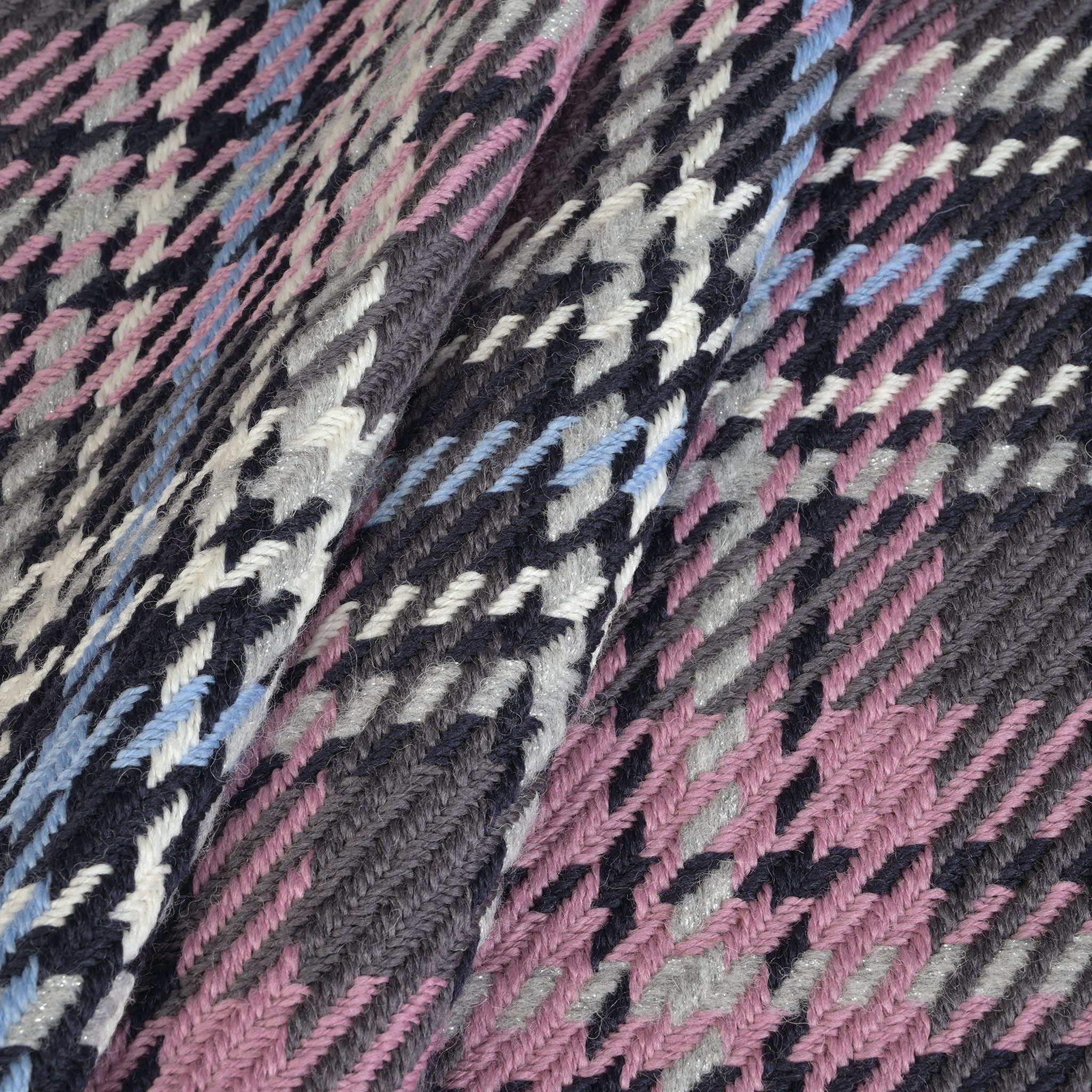 Multicolor Tweed Fabric 1551