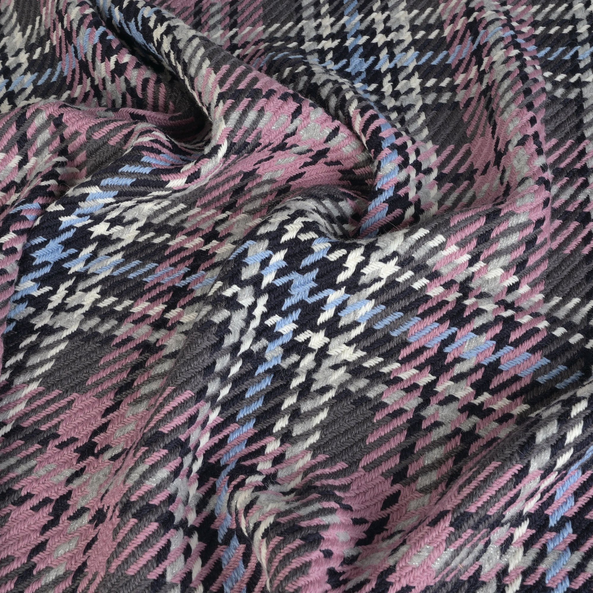 Multicolor Tweed Fabric 1551