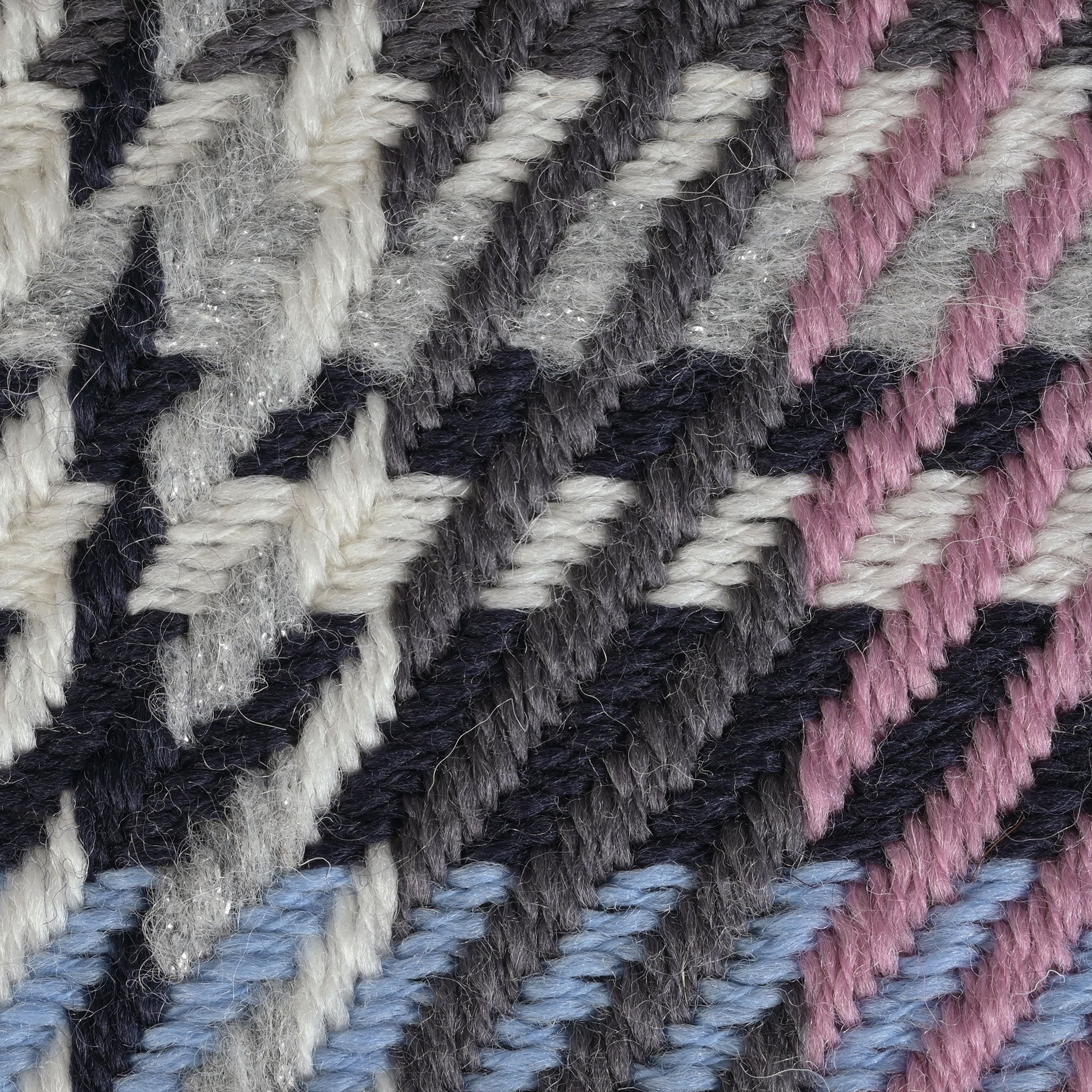 Multicolor Tweed Fabric 1551