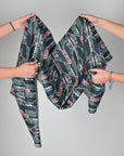 Multicolour Print Twill Fabric 1377