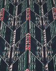 Multicolour Print Twill Fabric 1377
