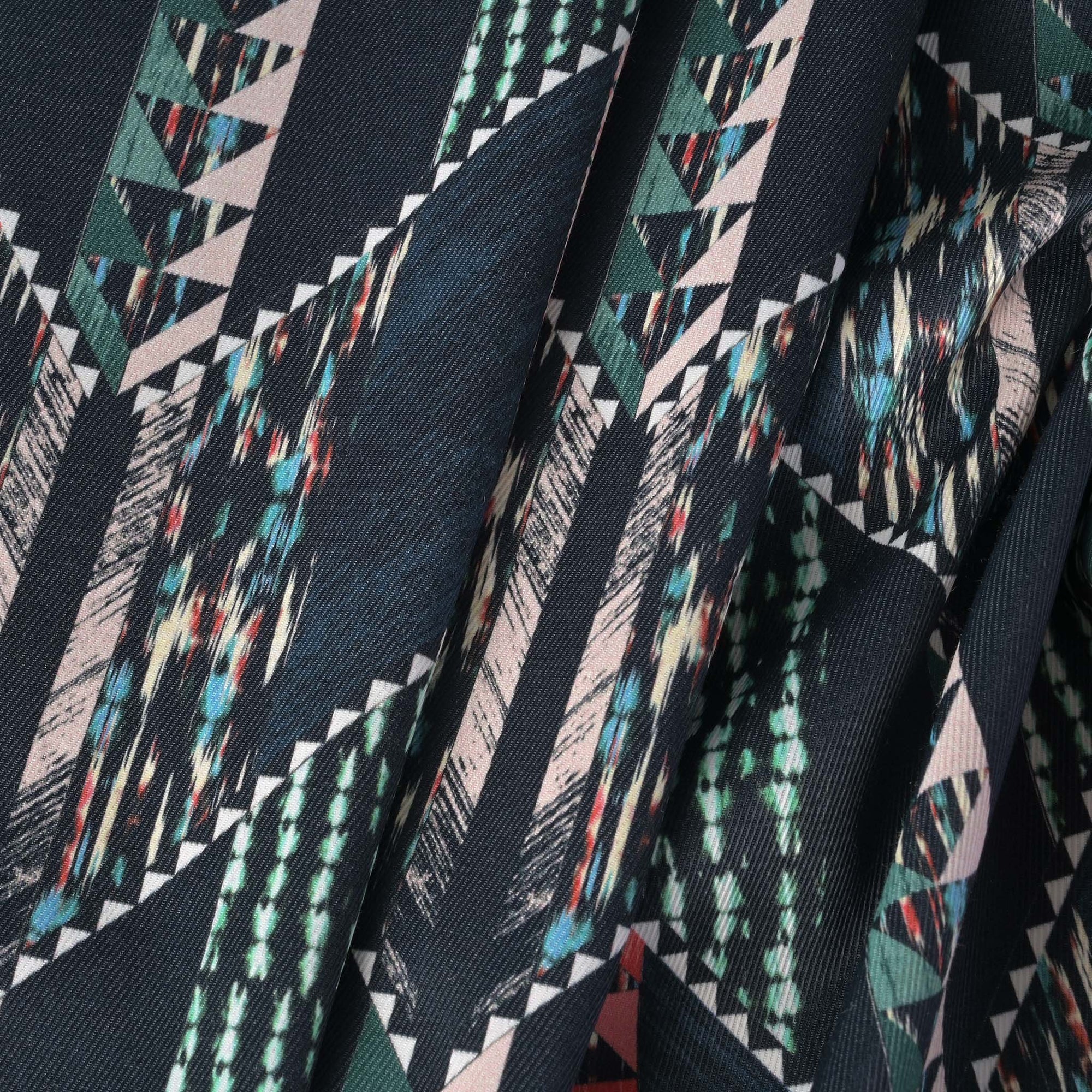 Multicolour Print Twill Fabric 1377