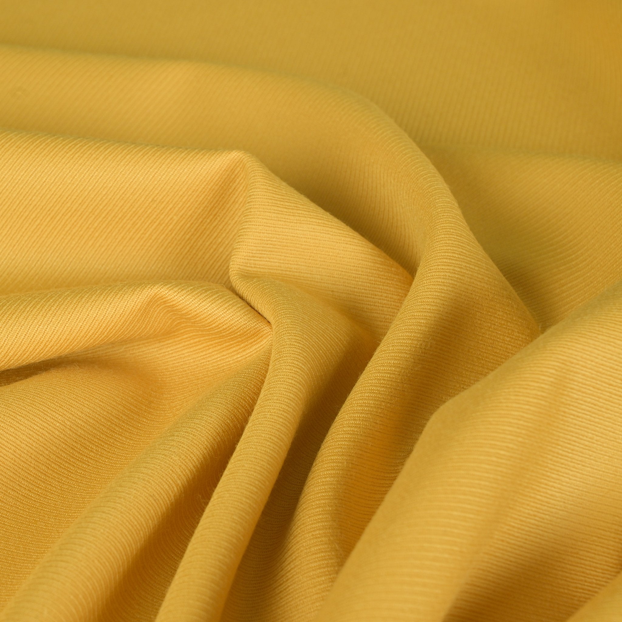 Mustard Yellow Twill Fabric 8886