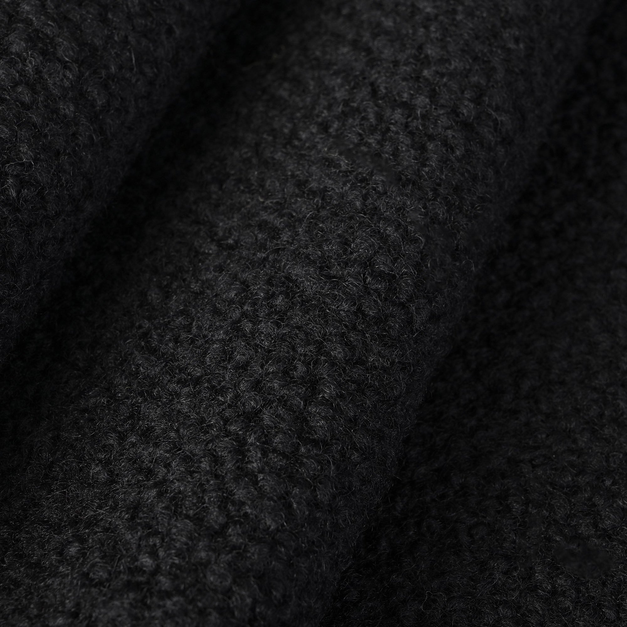 Navy Bouclé Coating Fabric 2620