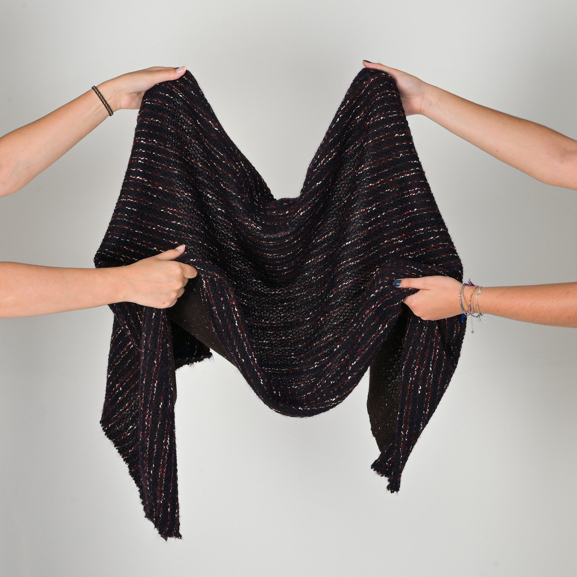 Navy Bouclé Fabric 3997