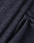 Navy Bouclé Tweed Fabric 4313