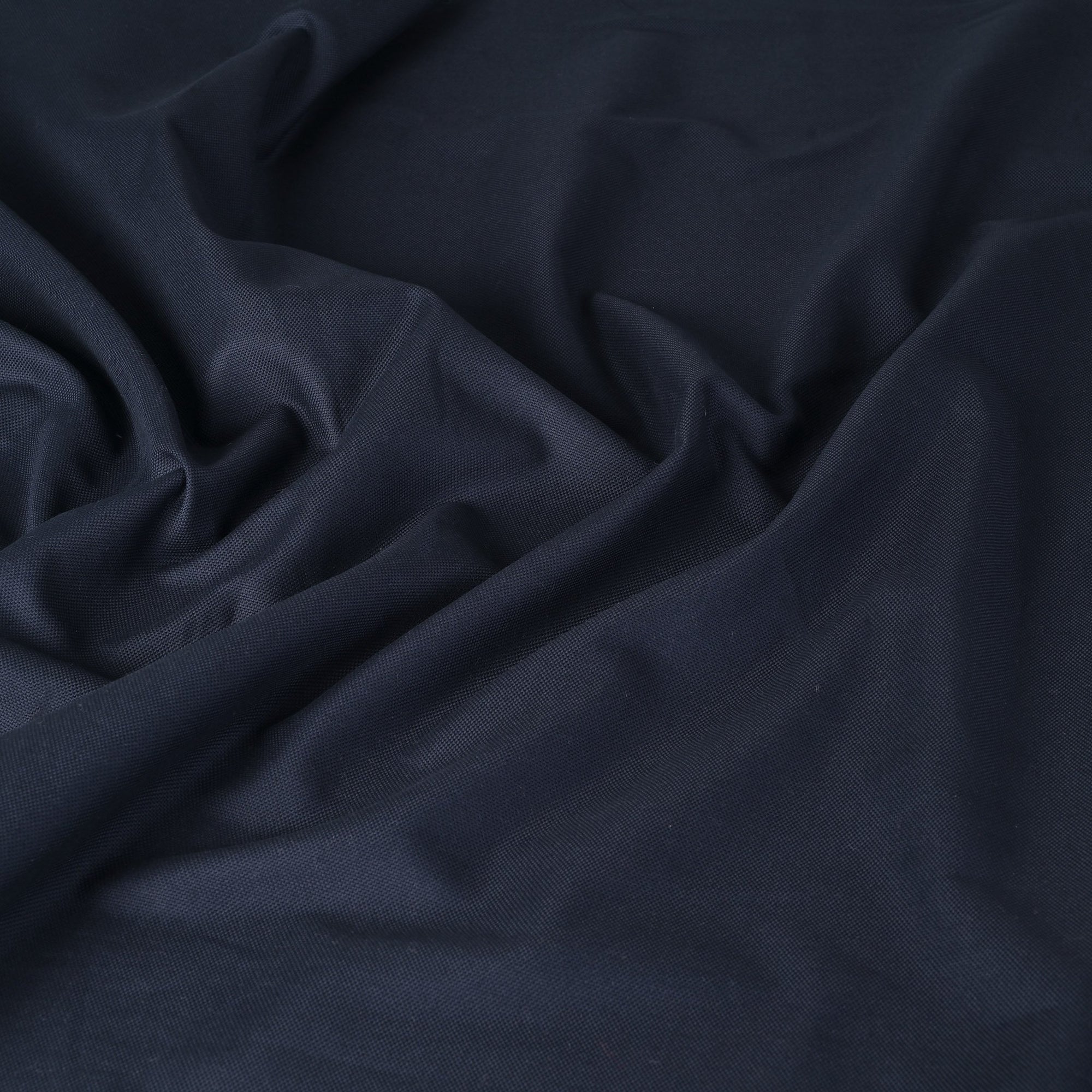 Navy Canvas Cotton Fabric 11122