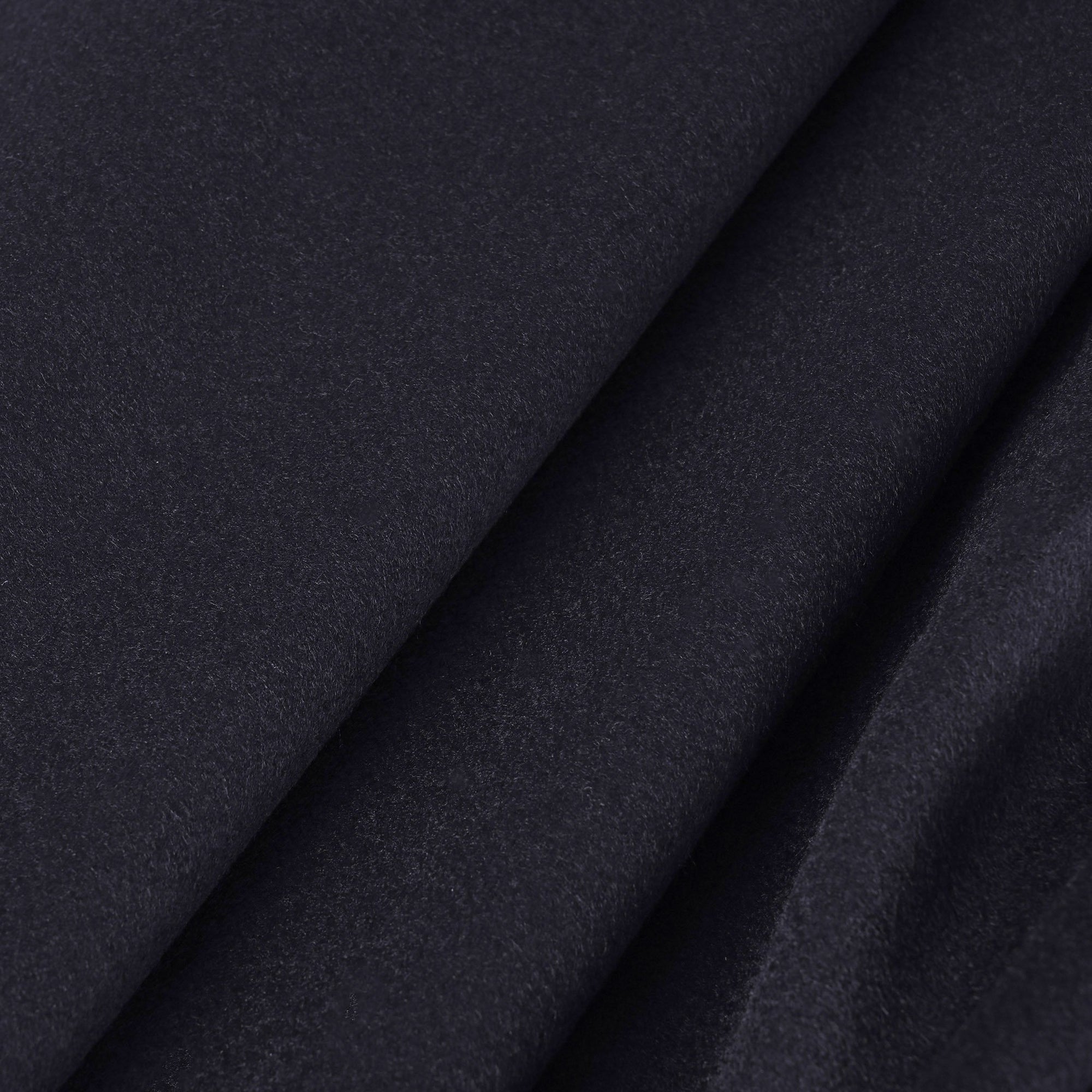 Navy Cashmere Melton Fabric 12059