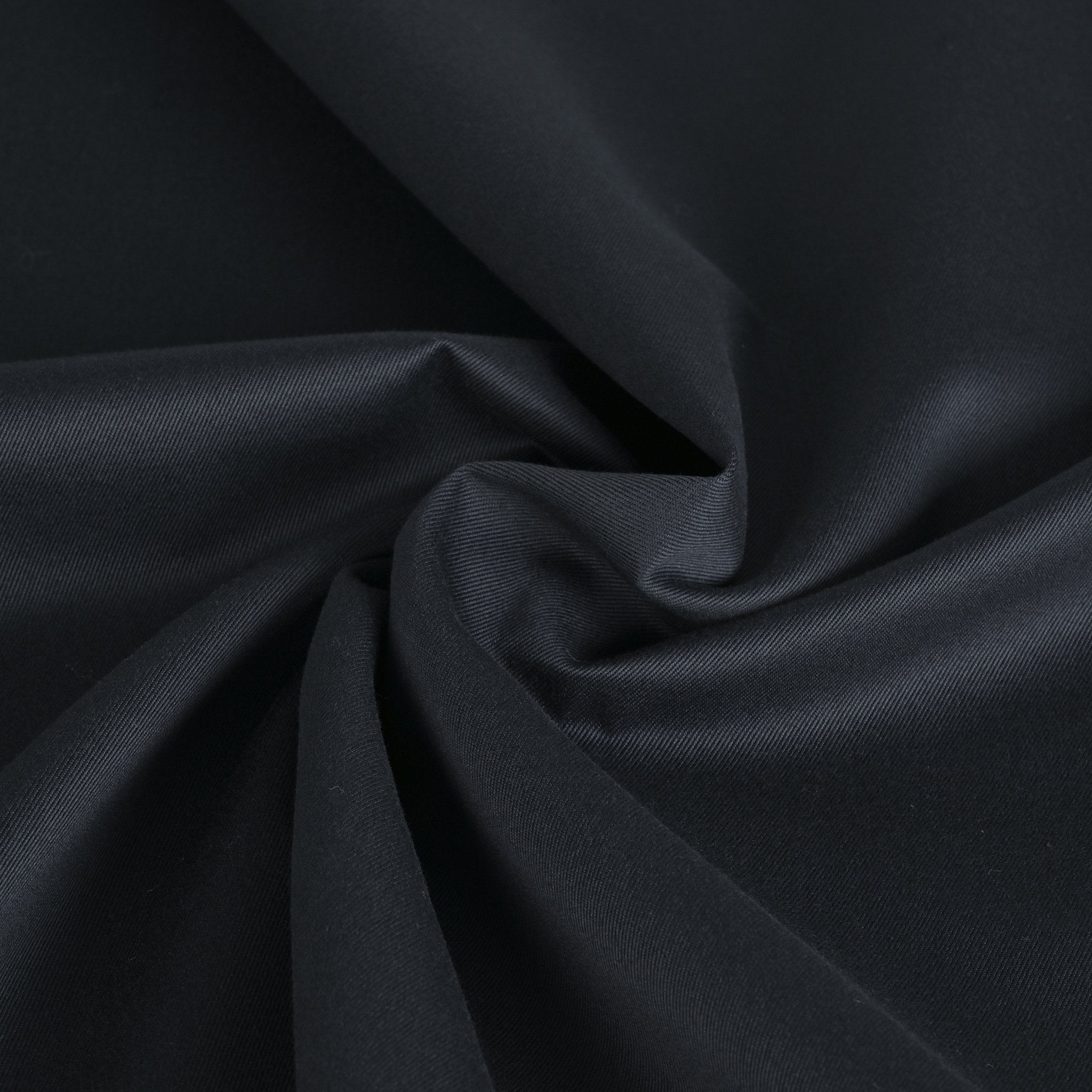 Navy Cotton Twill Fabric 3652