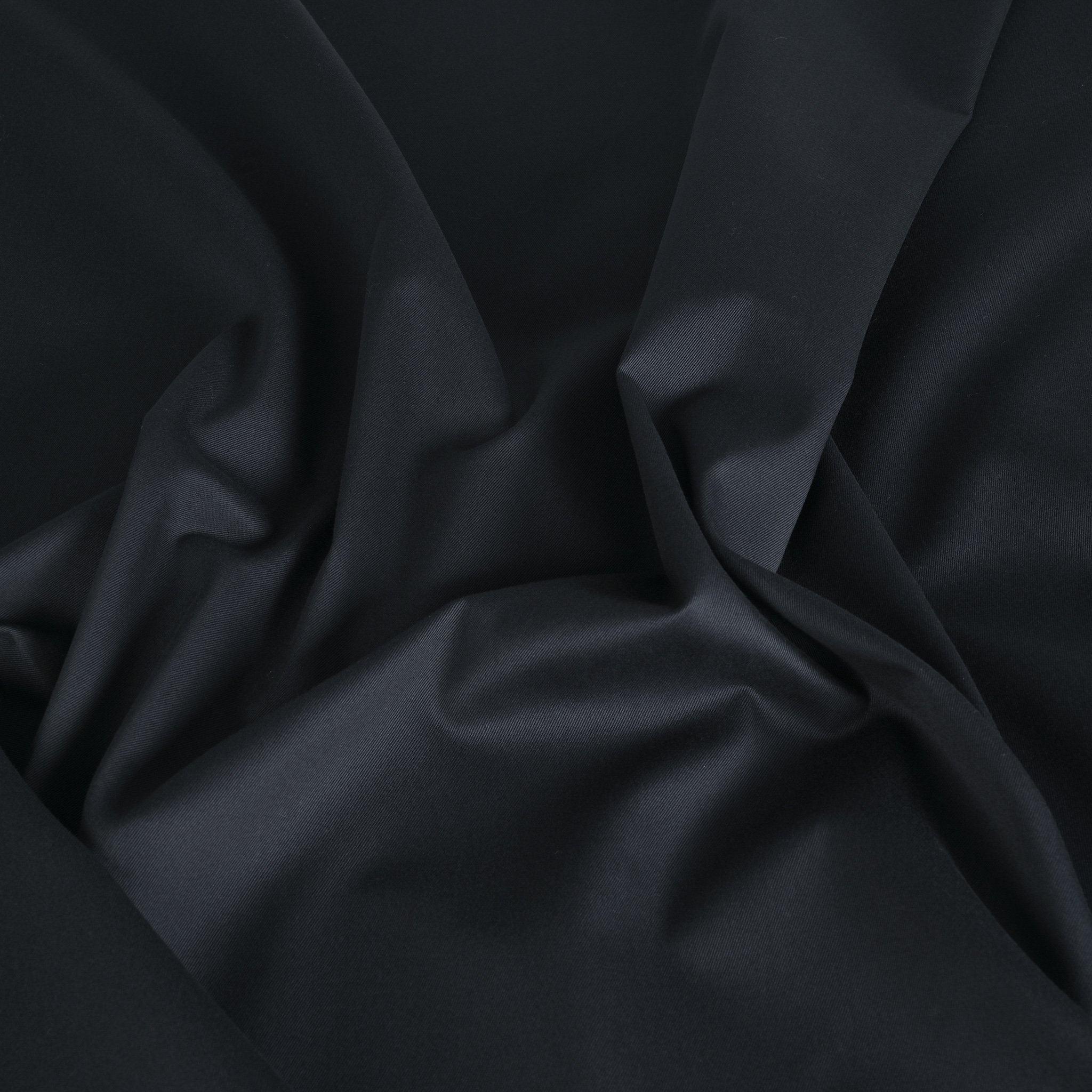 Navy Cotton Twill Fabric 3652