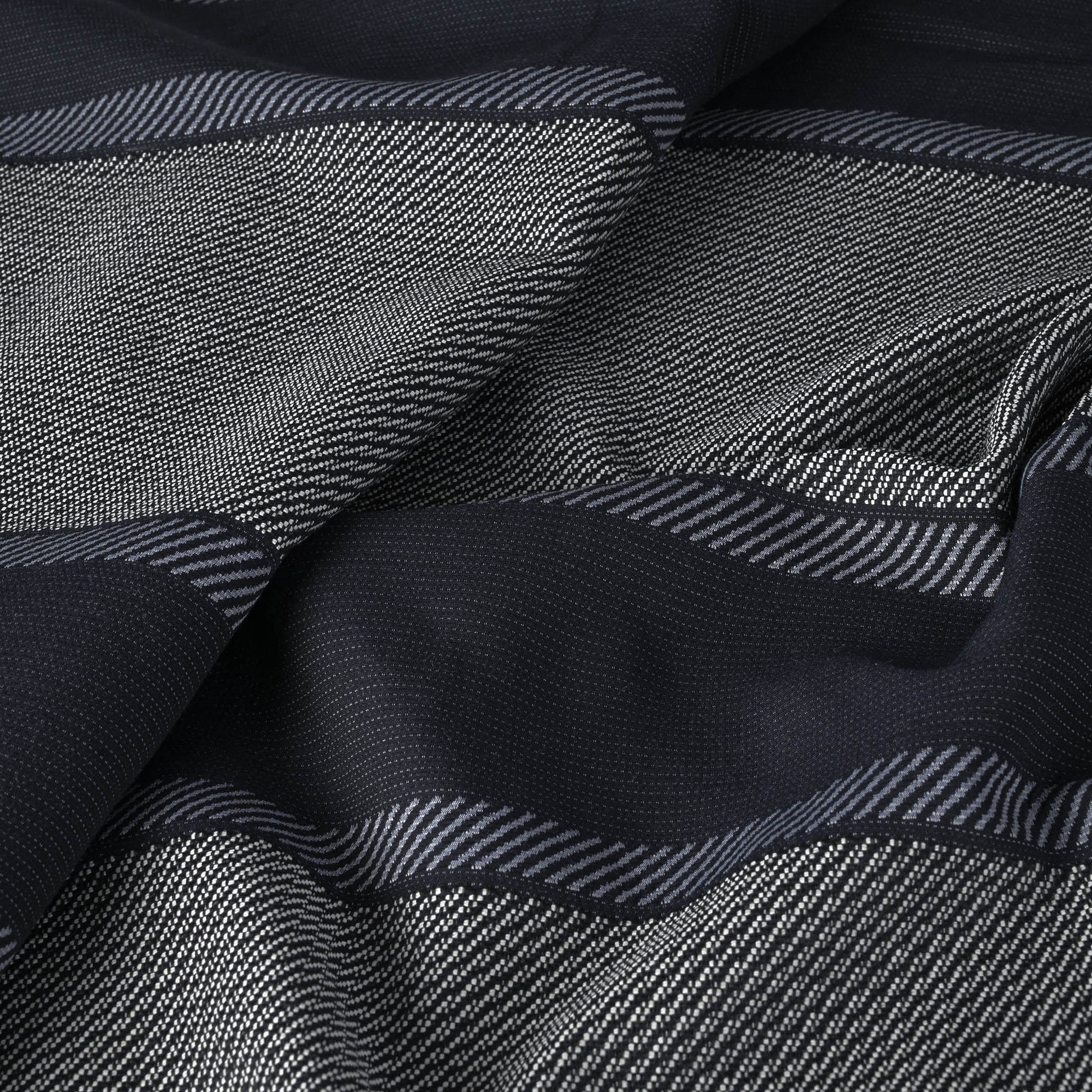 Navy Jacquard Fabric 1187