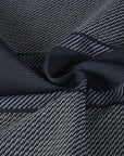 Navy Jacquard Fabric 1187