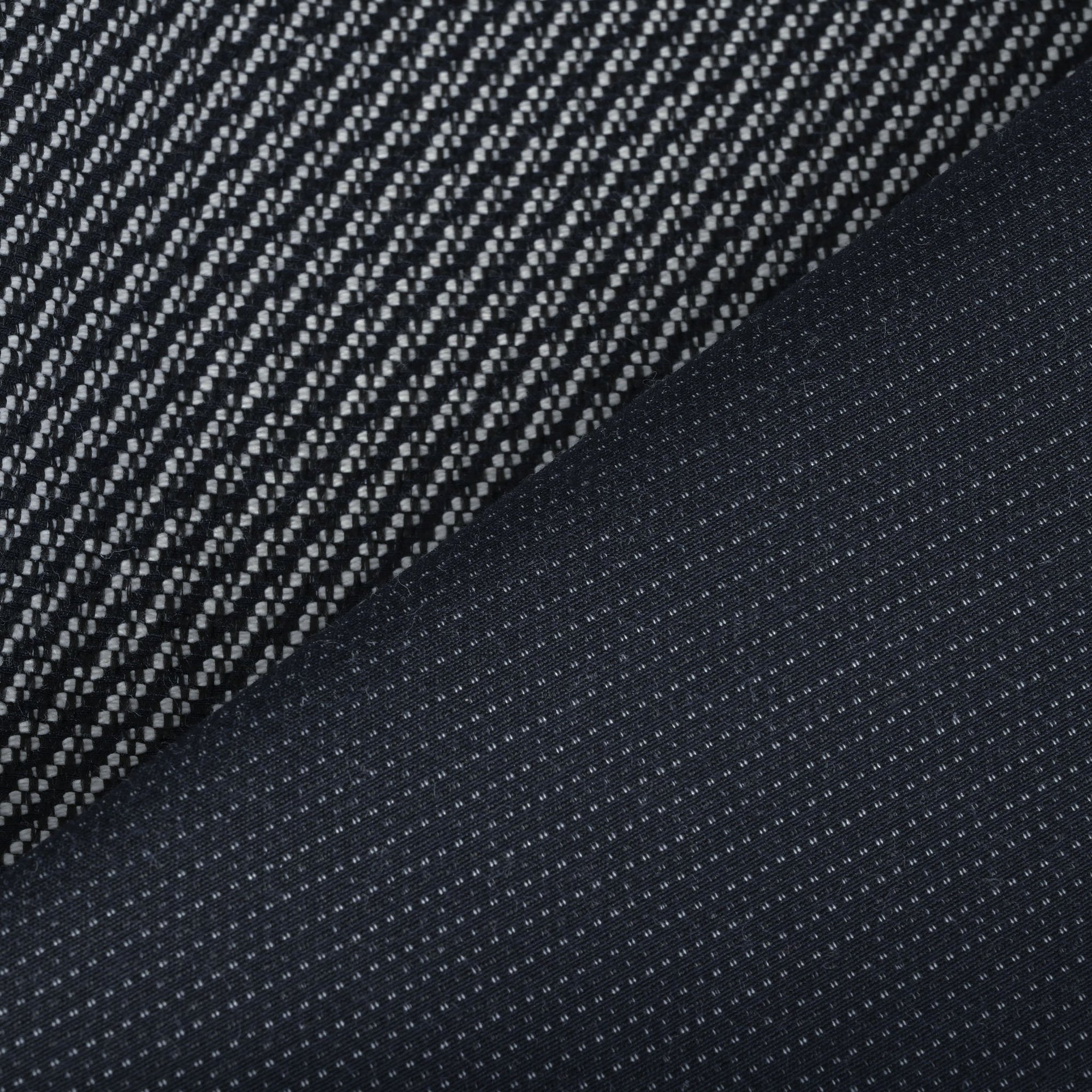 Navy Jacquard Fabric 1187