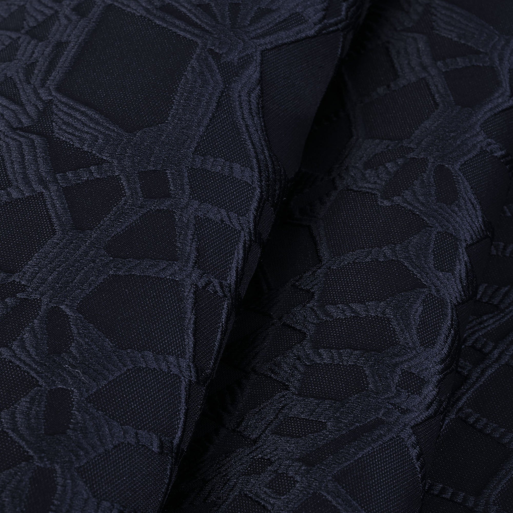 Navy Jacquard Fabric 74994