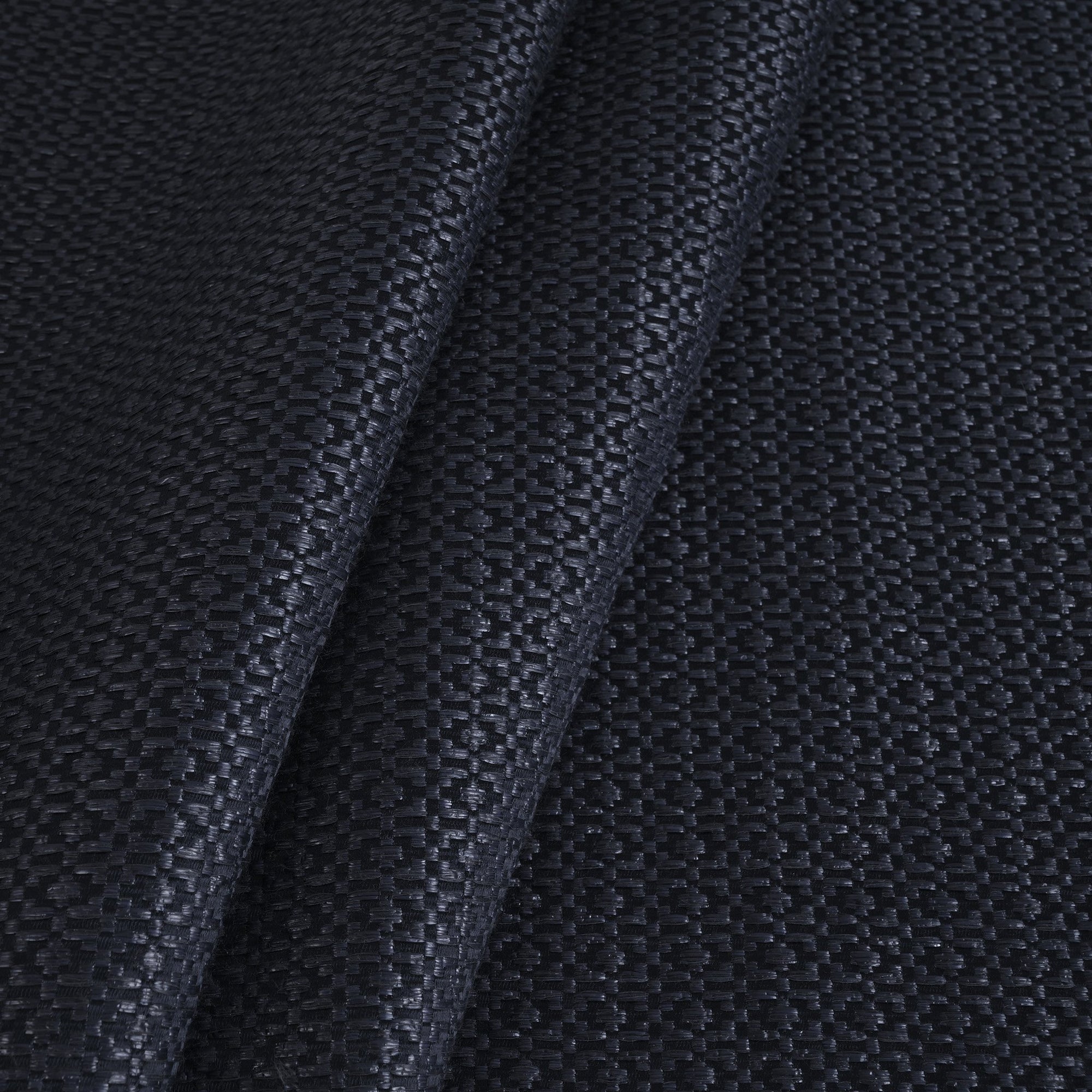Navy Jacquard Fabric 95242