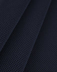 Navy Punctured Mesh Fabric 77023
