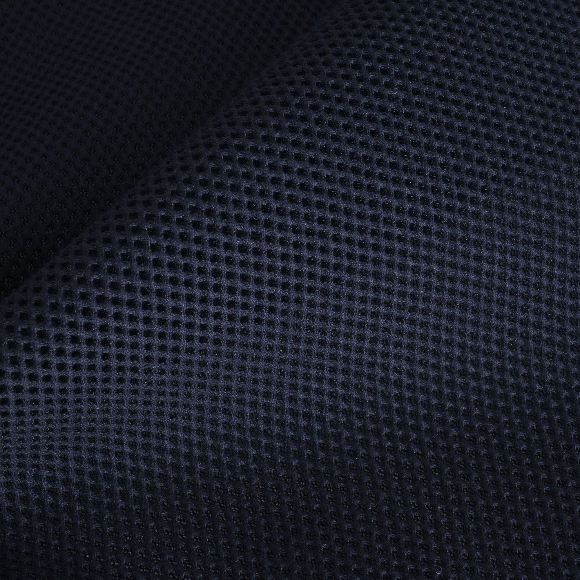 Navy Punctured Mesh Fabric 77023