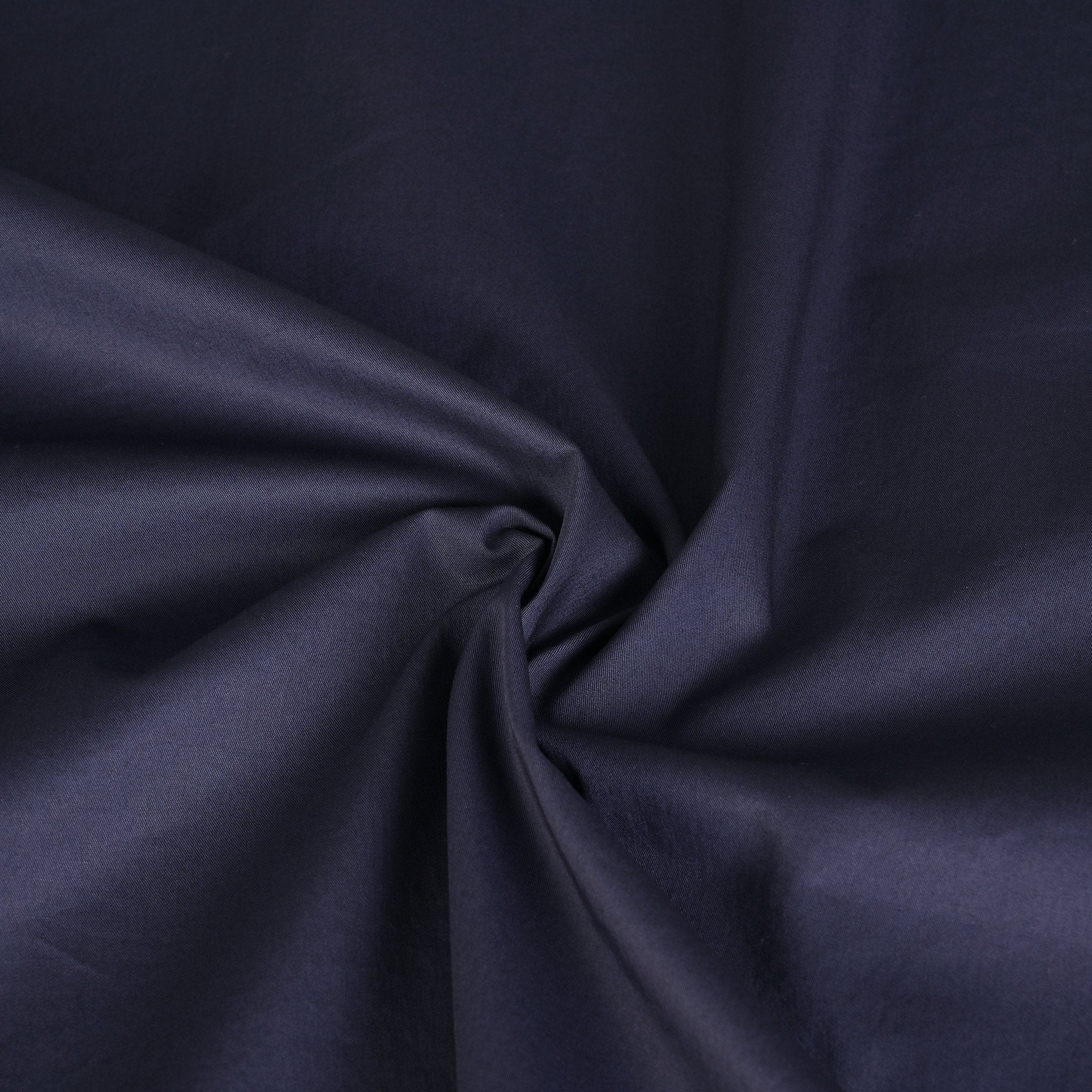 Navy Poplin Fabric 7571