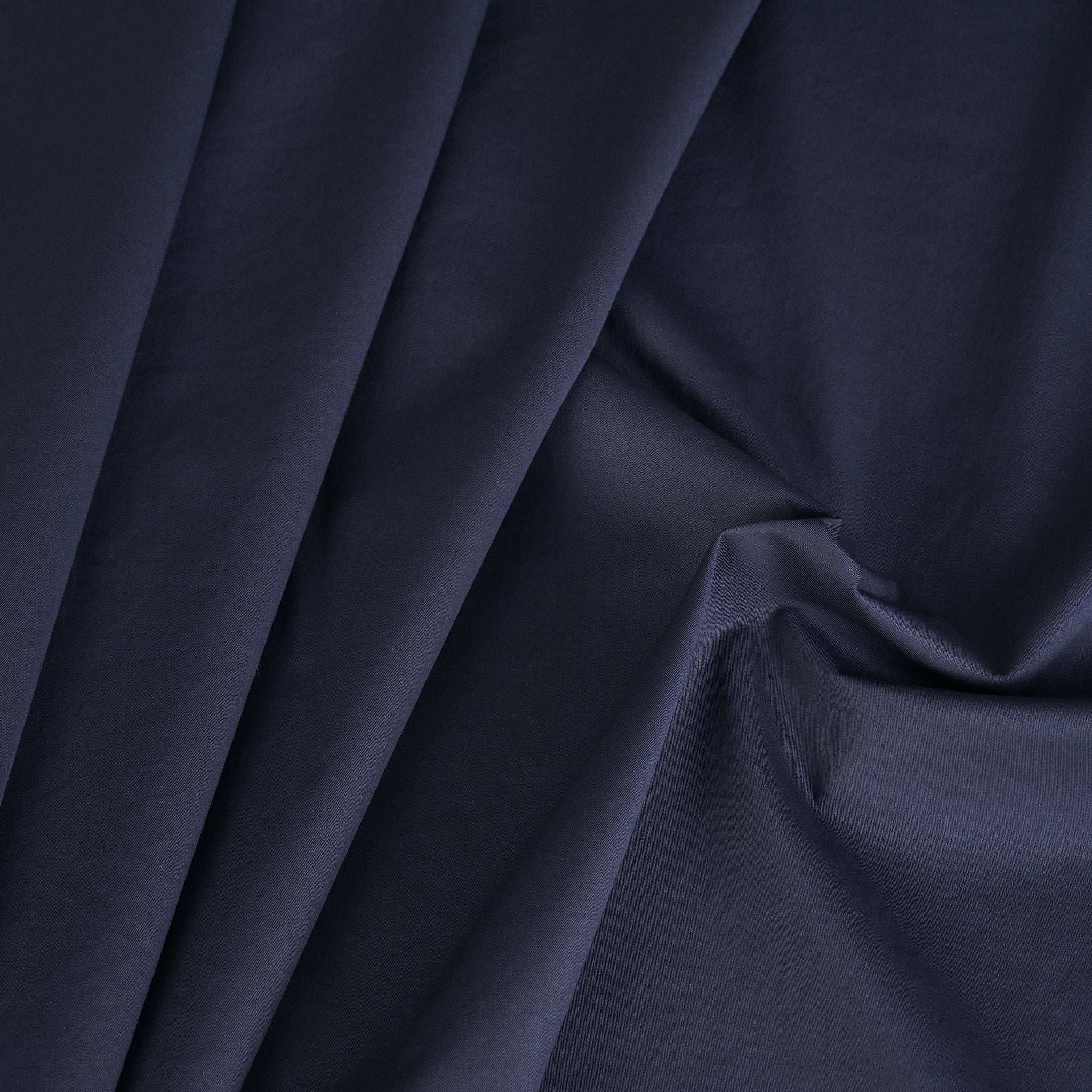 Navy Poplin Fabric 7571