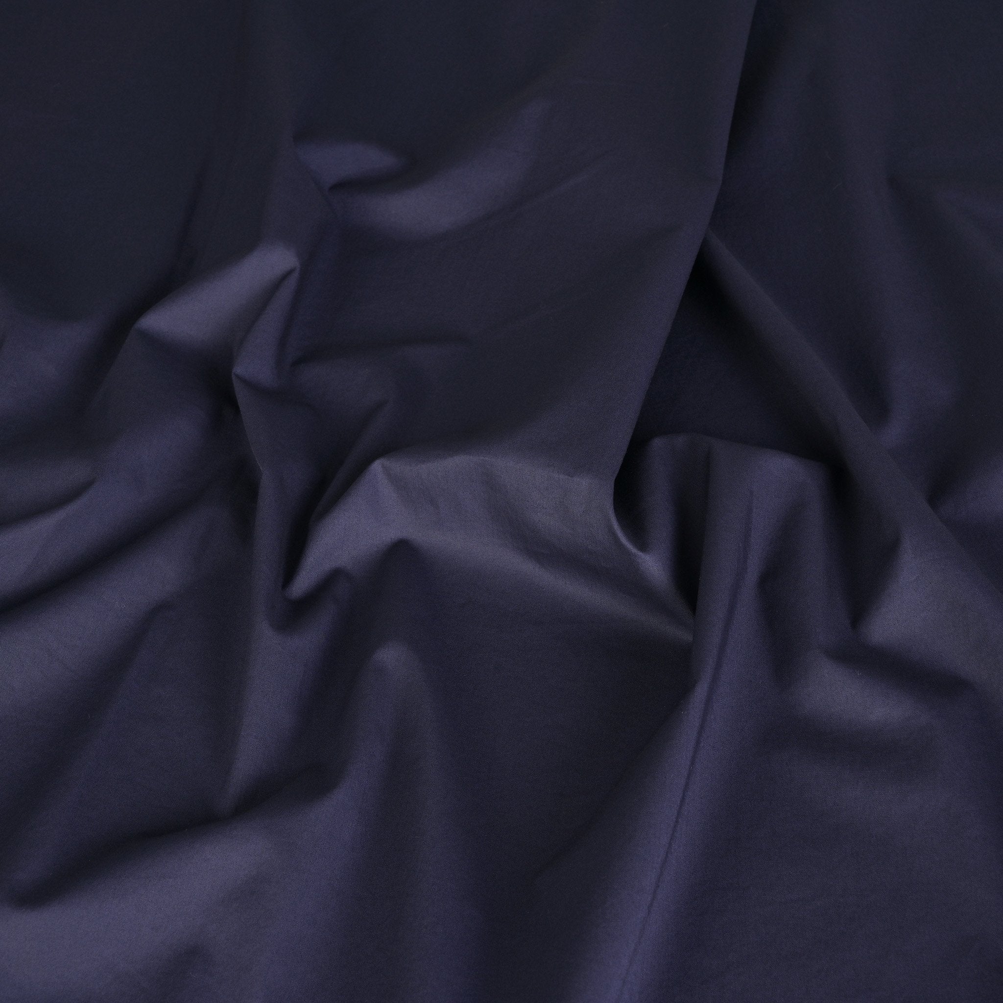 Navy Poplin Fabric 7571