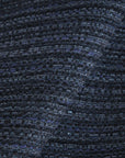 Navy Shiny Striped Jacquard 96927