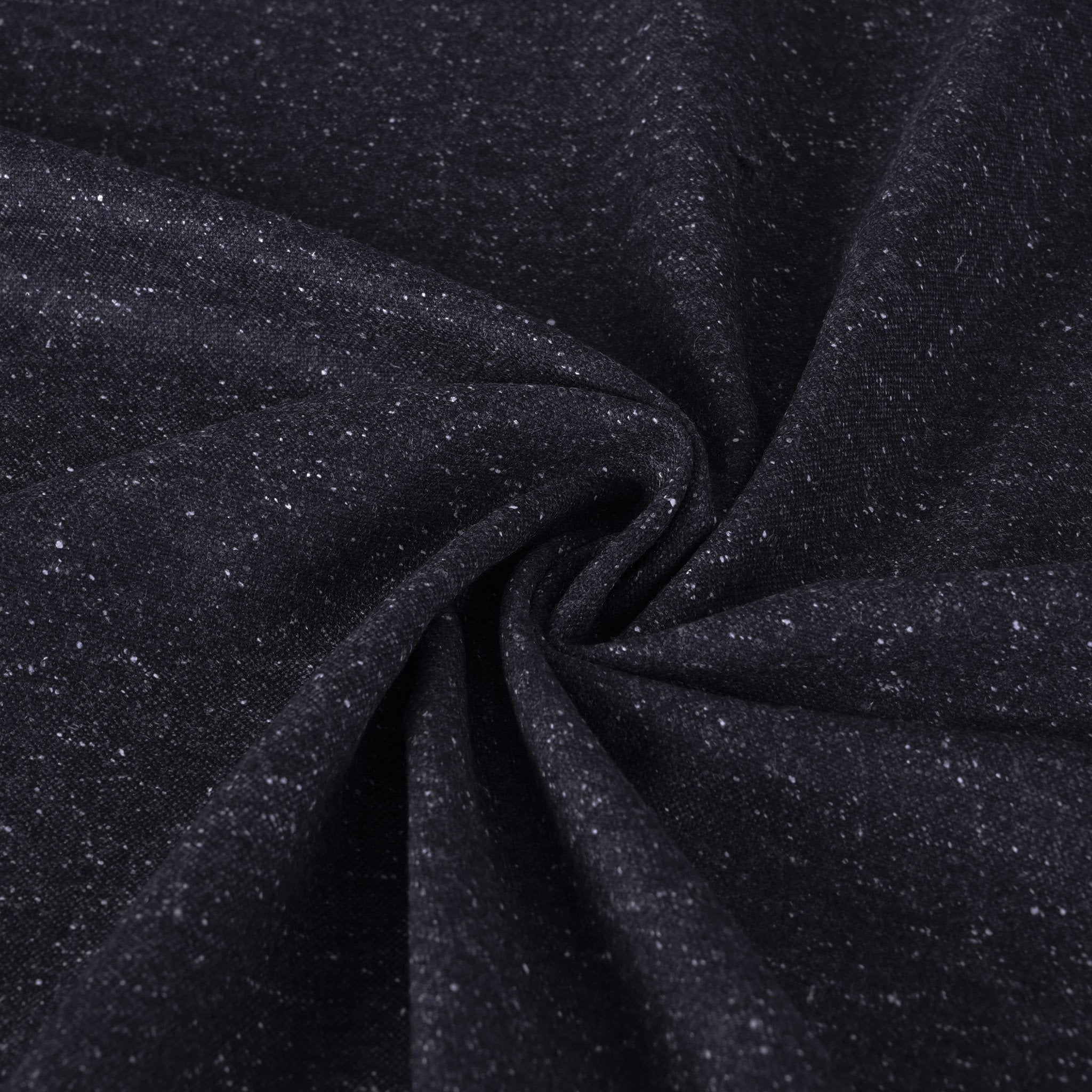 Navy Silk Suiting Fabric 12043
