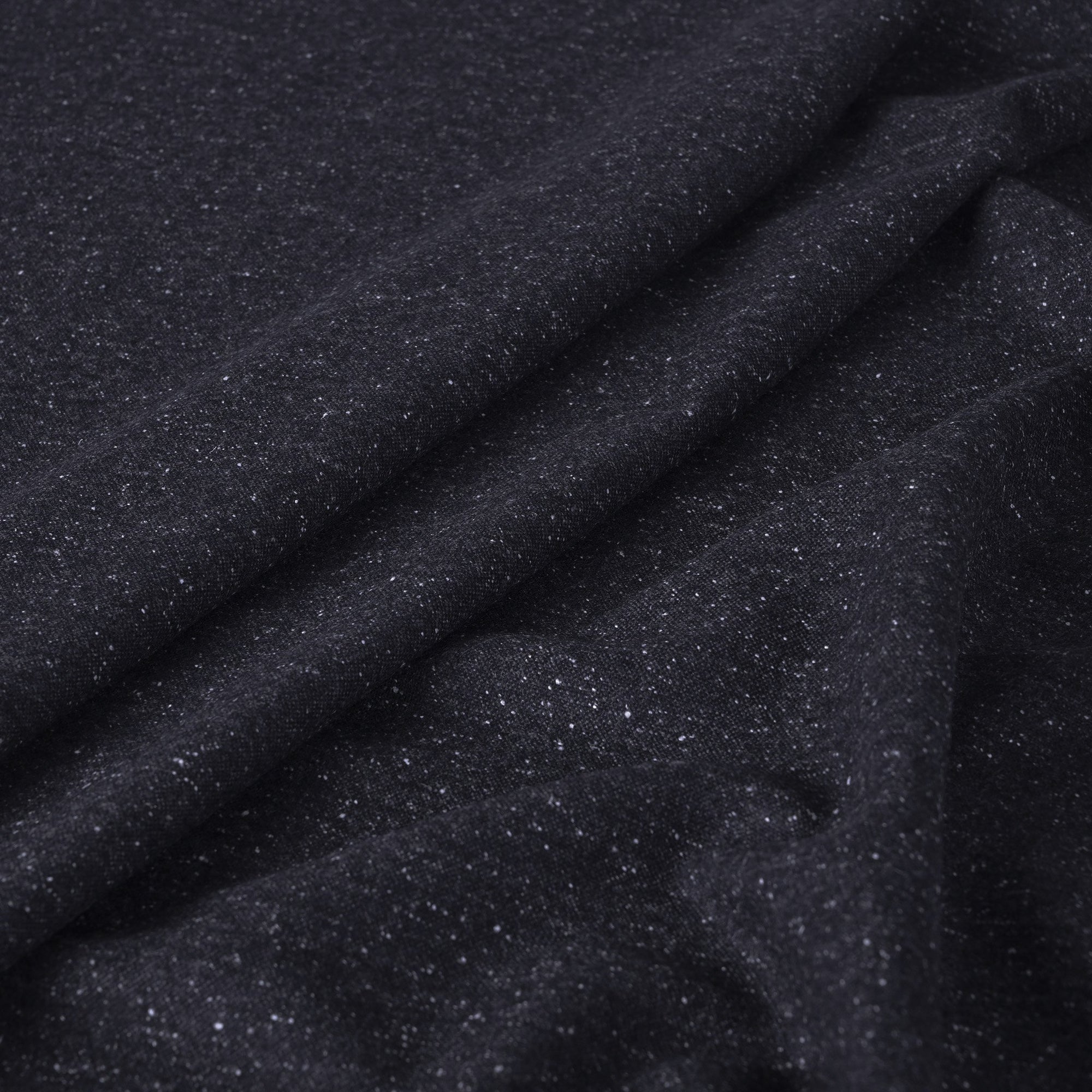 Navy Silk Suiting Fabric 12043