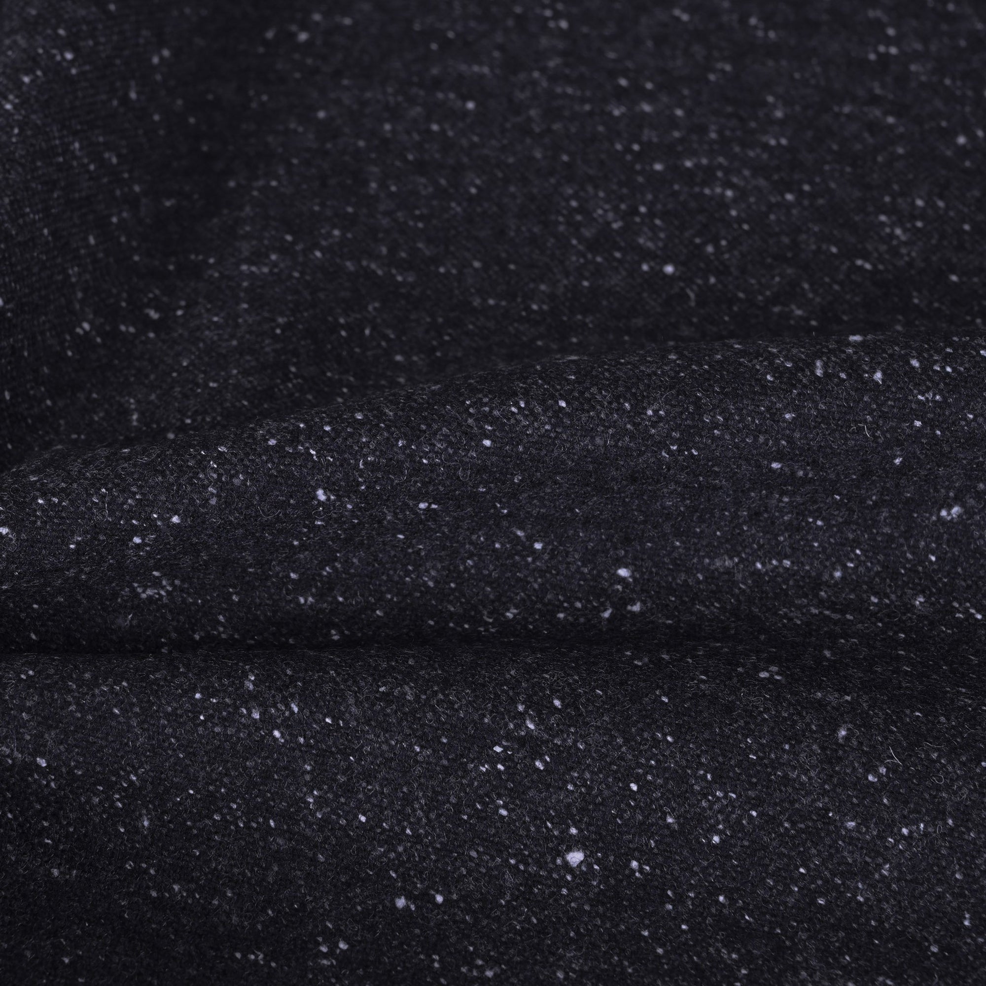 Navy Silk Suiting Fabric 12043