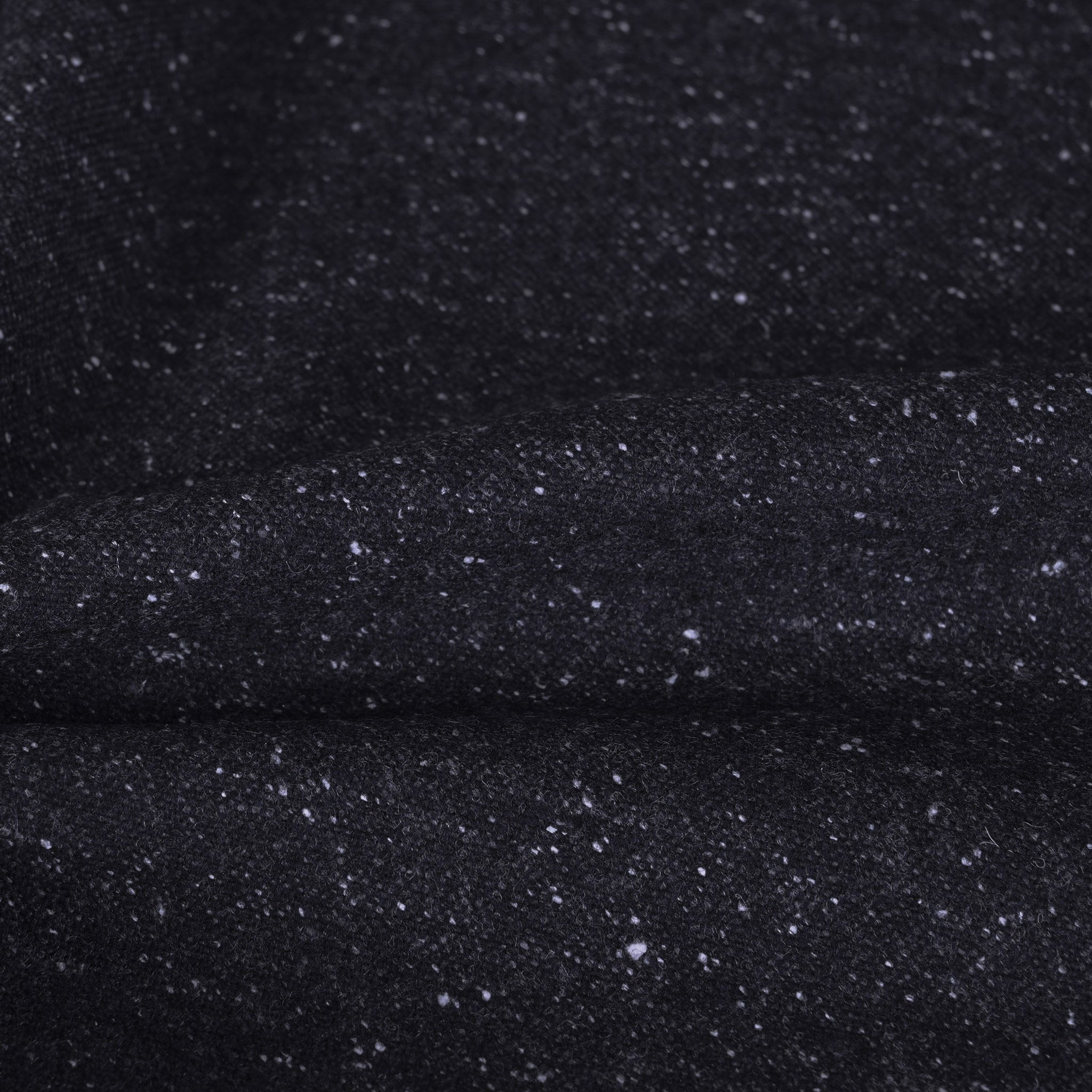 Navy Silk Suiting Fabric 12043