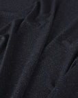 Navy Silk Suiting Fabric 12043