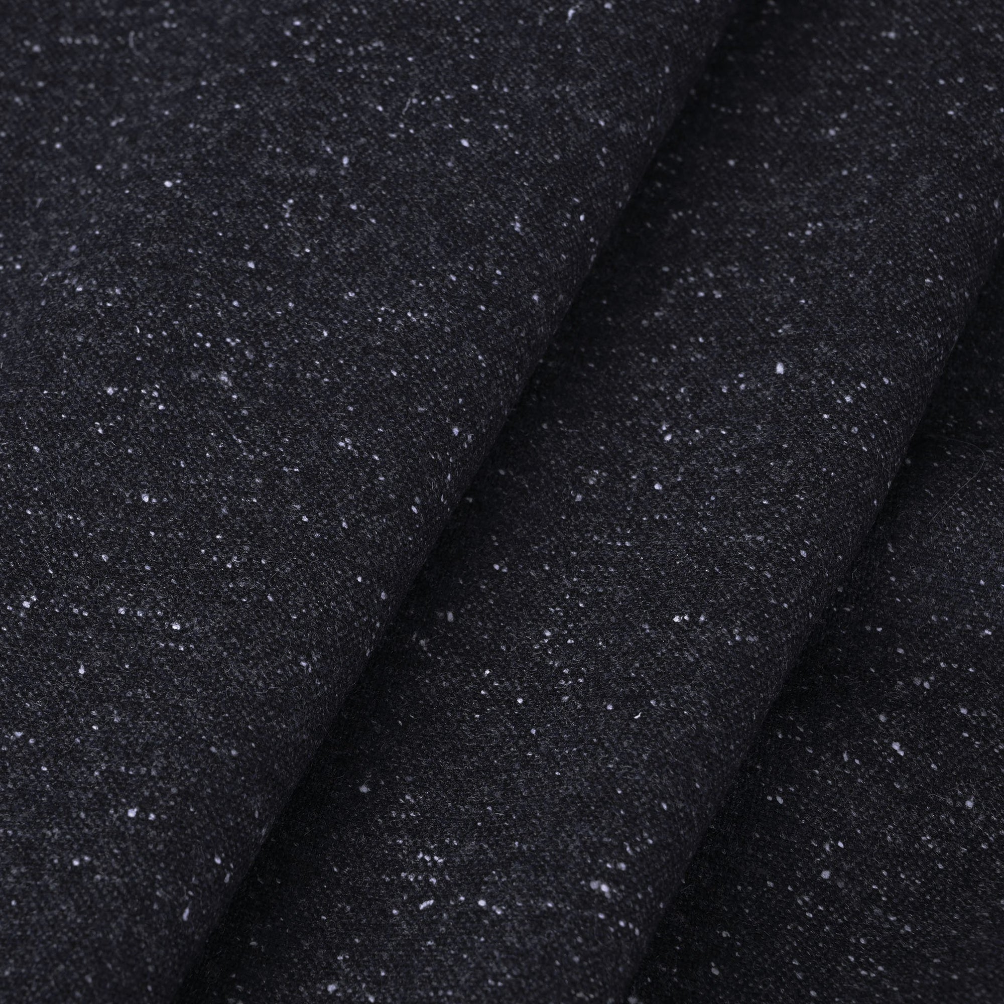 Navy Silk Suiting Fabric 12043