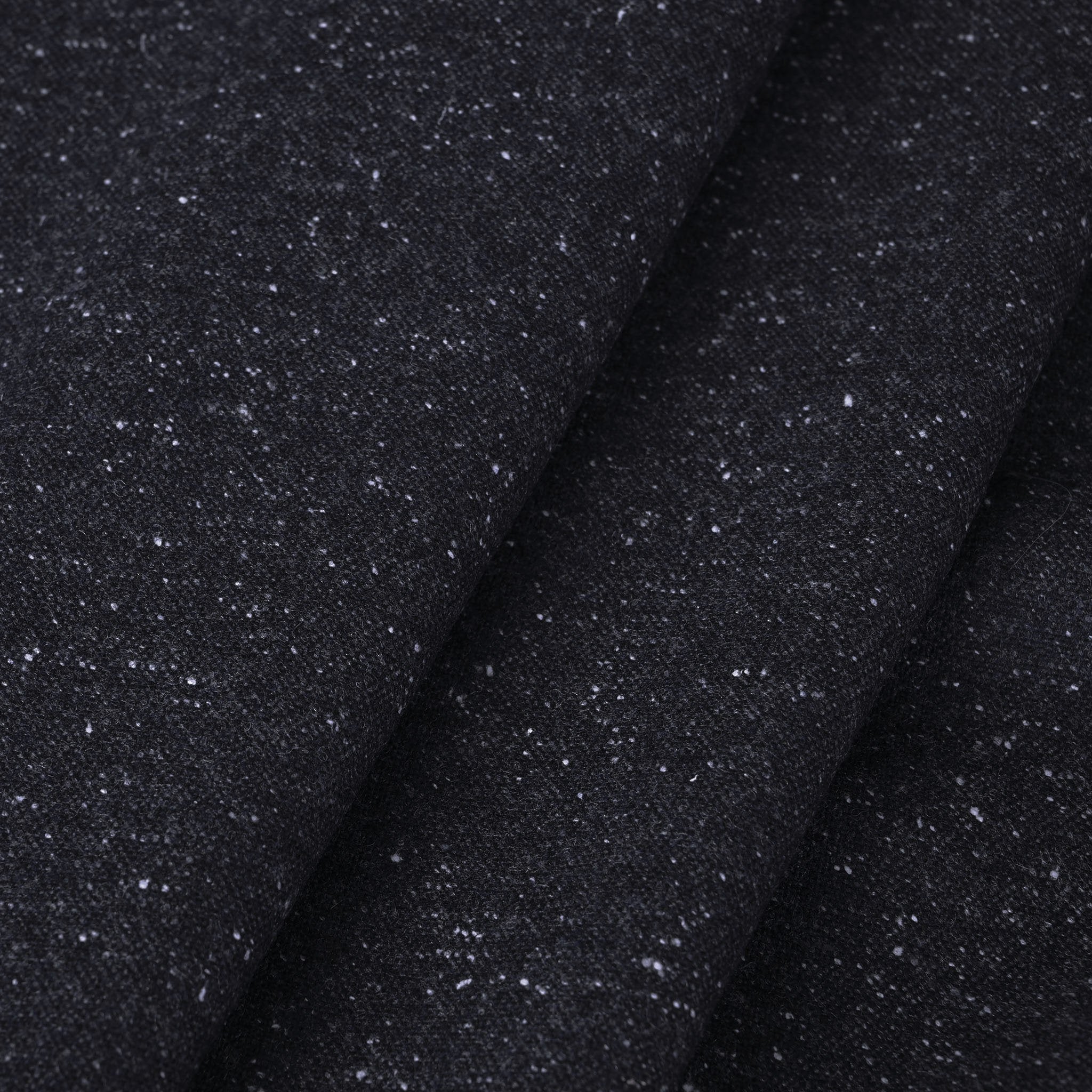 Navy Silk Suiting Fabric 12043