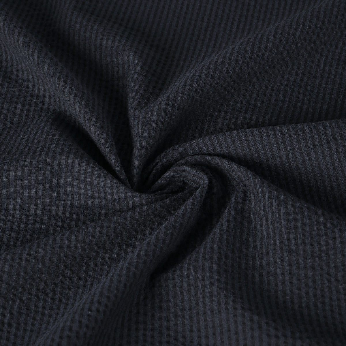 Navy Striped Shirting Fabric 3518