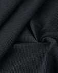 Navy Striped Shirting Fabric 3518