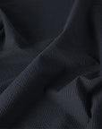 Navy Striped Shirting Fabric 3518