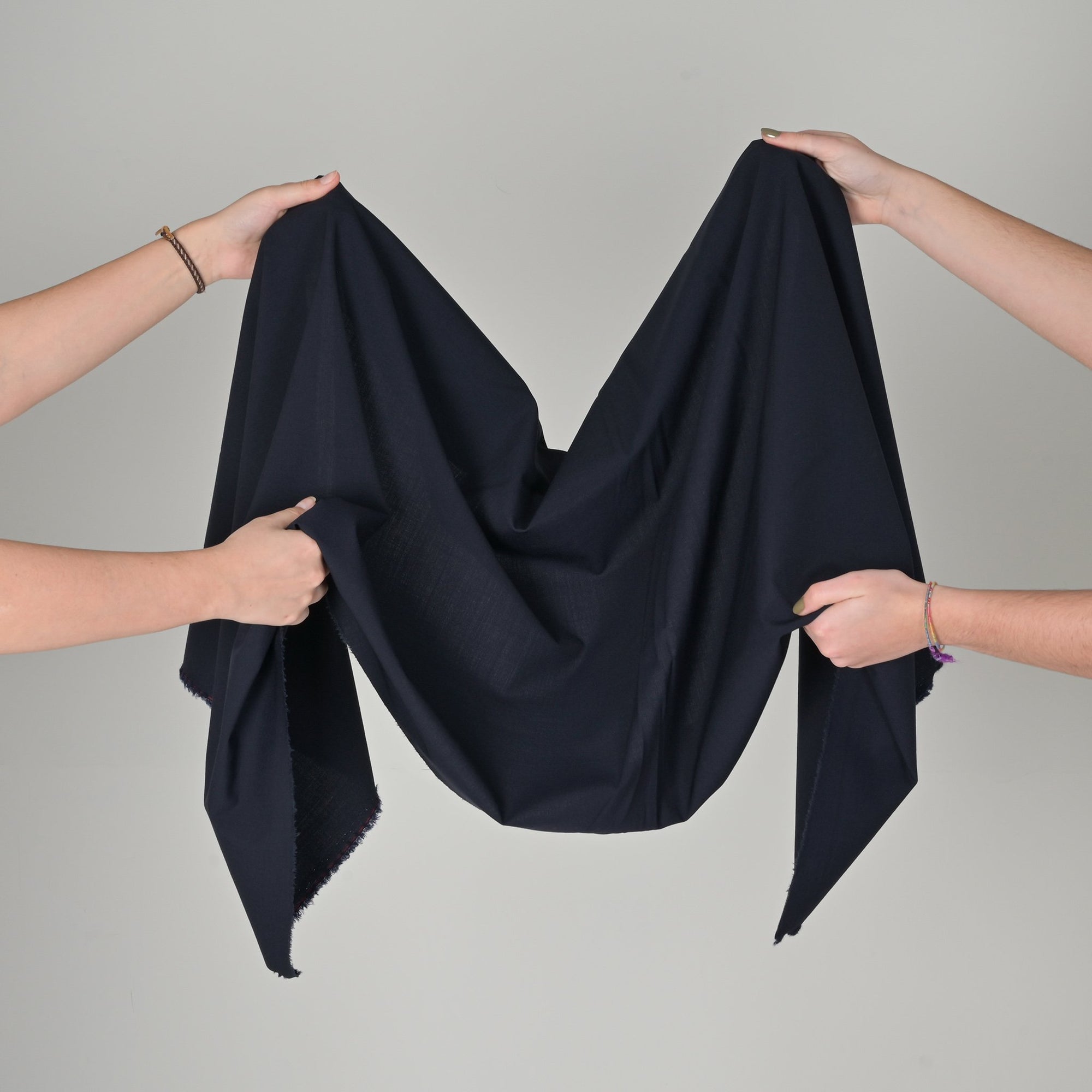 Navy Suiting Fabric 11075