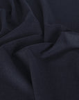 Navy Suiting Flannel Fabric 75592
