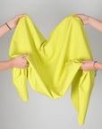 Neon Green Double Weave Fabric 1181