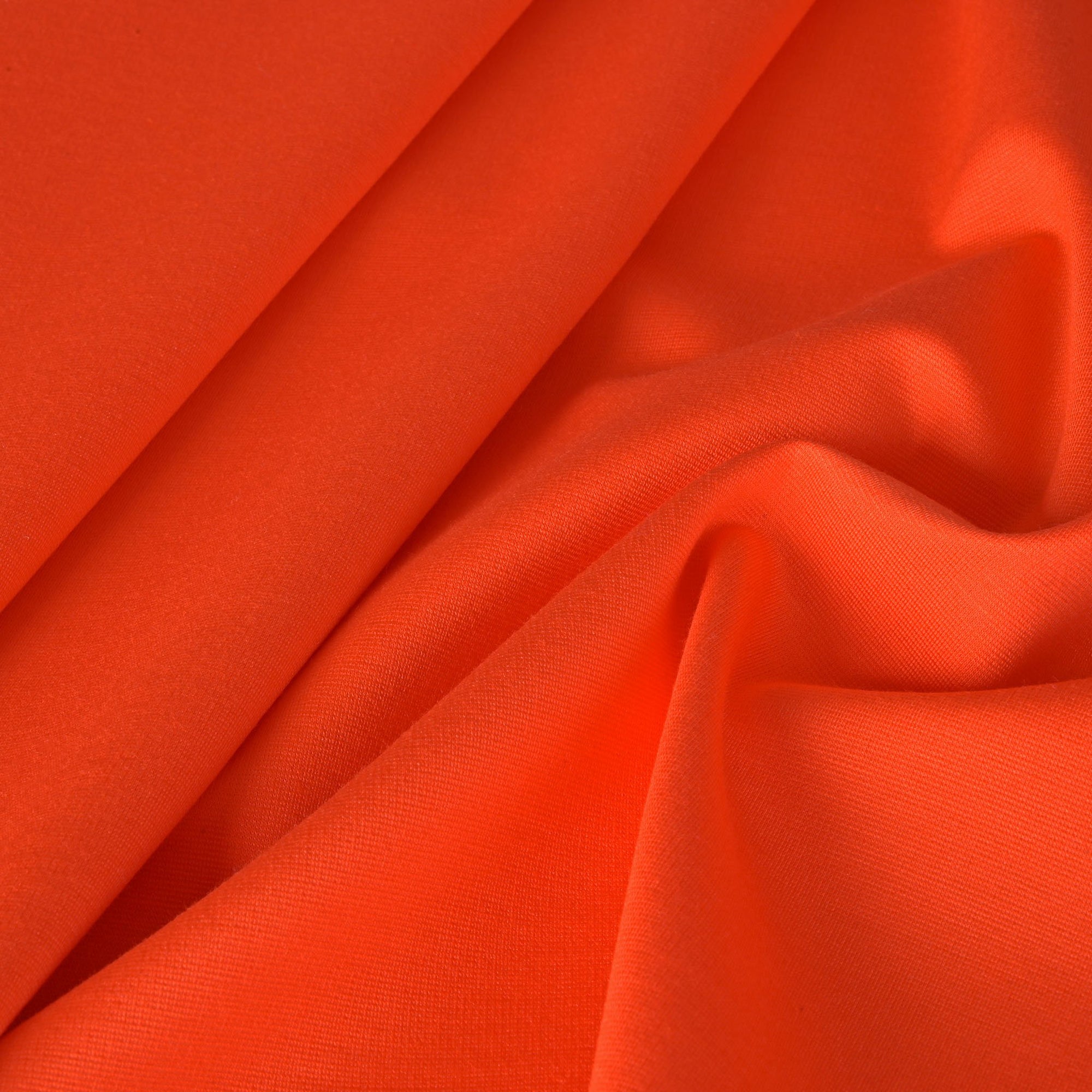 Neon Orange Jersey Fabric 2145