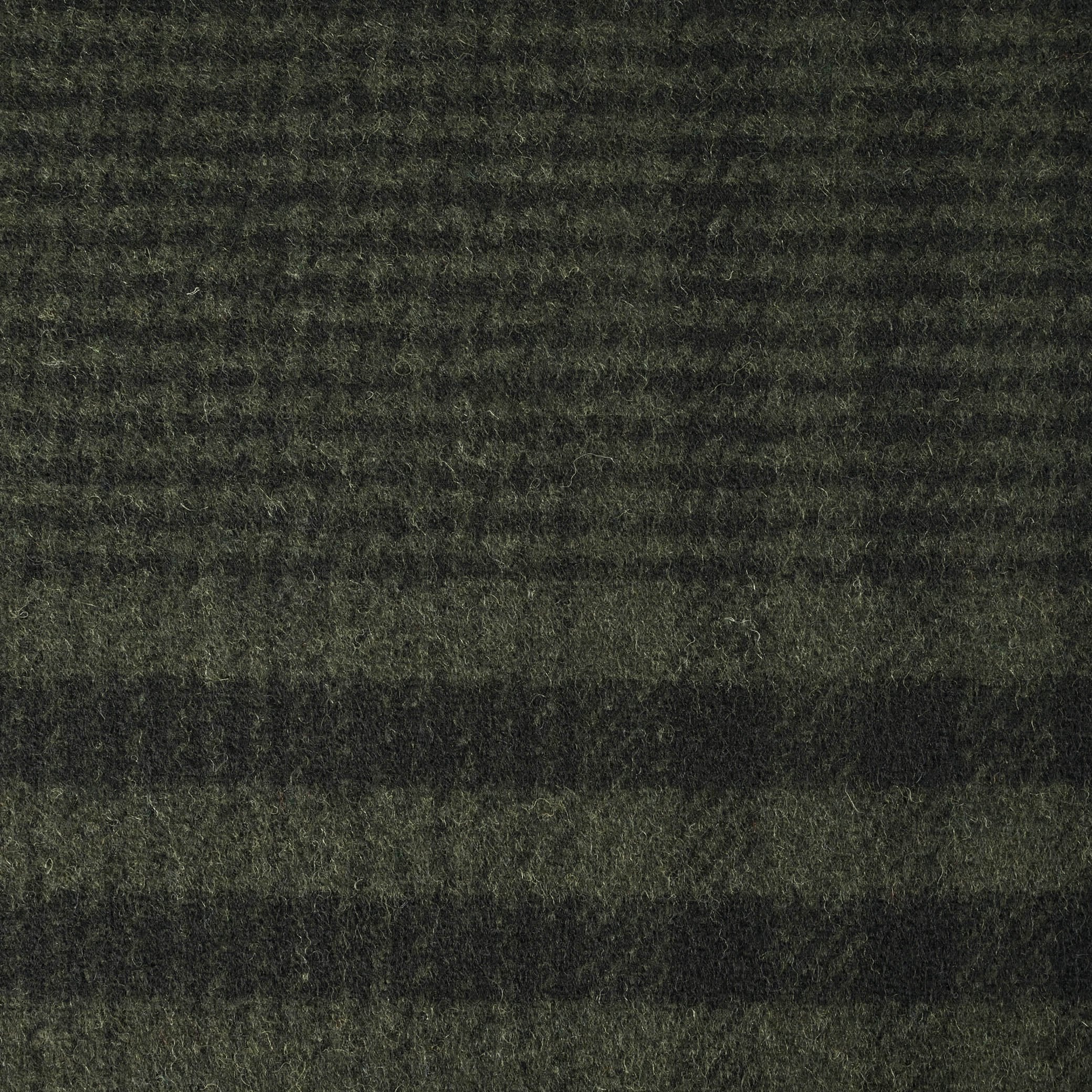 Olive Green Check Coating Fabric 7972