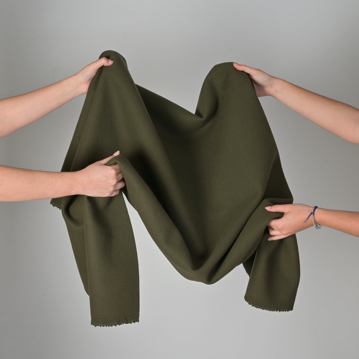 Olive Green Coating Fabric 3534