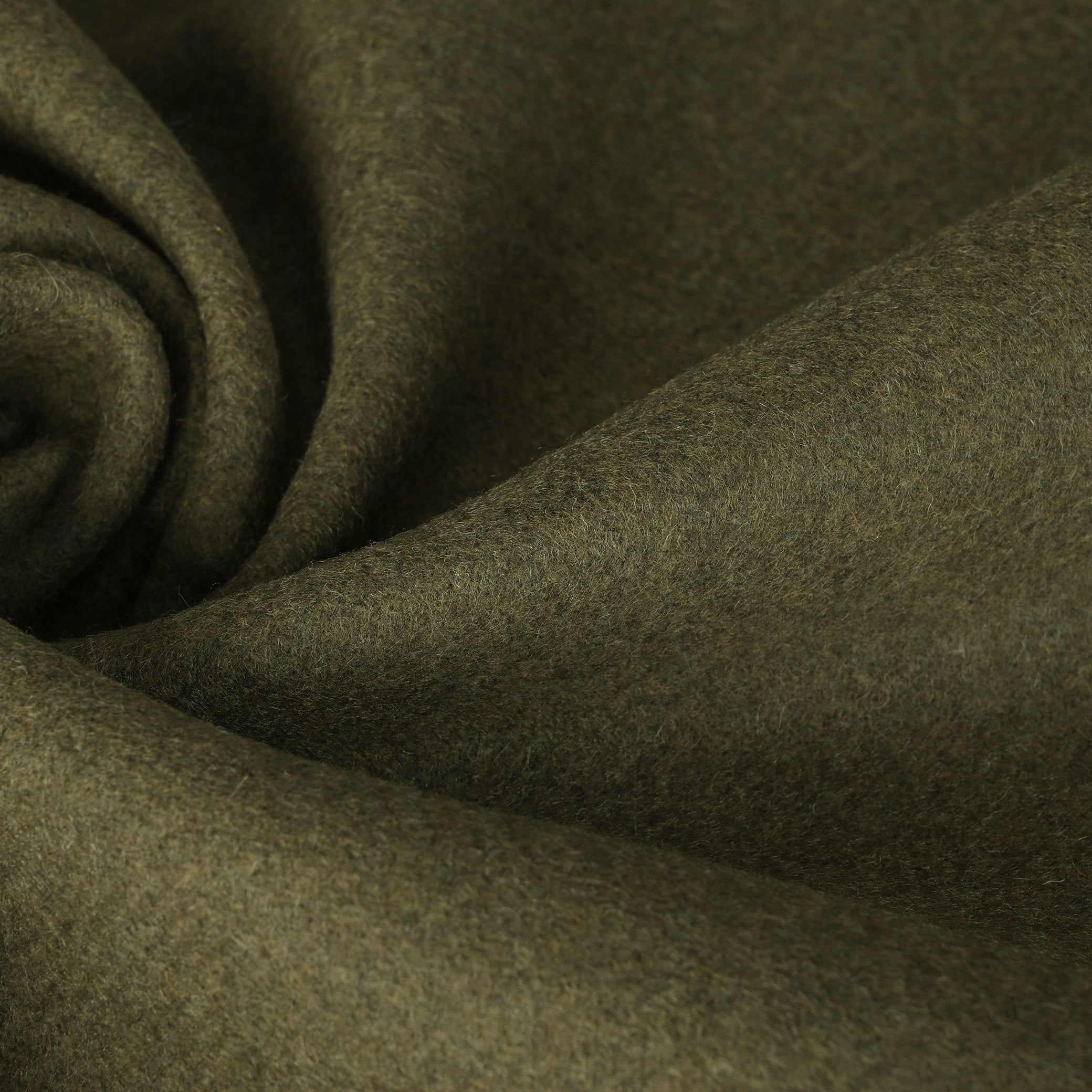 Olive Green Coating Fabric 7563