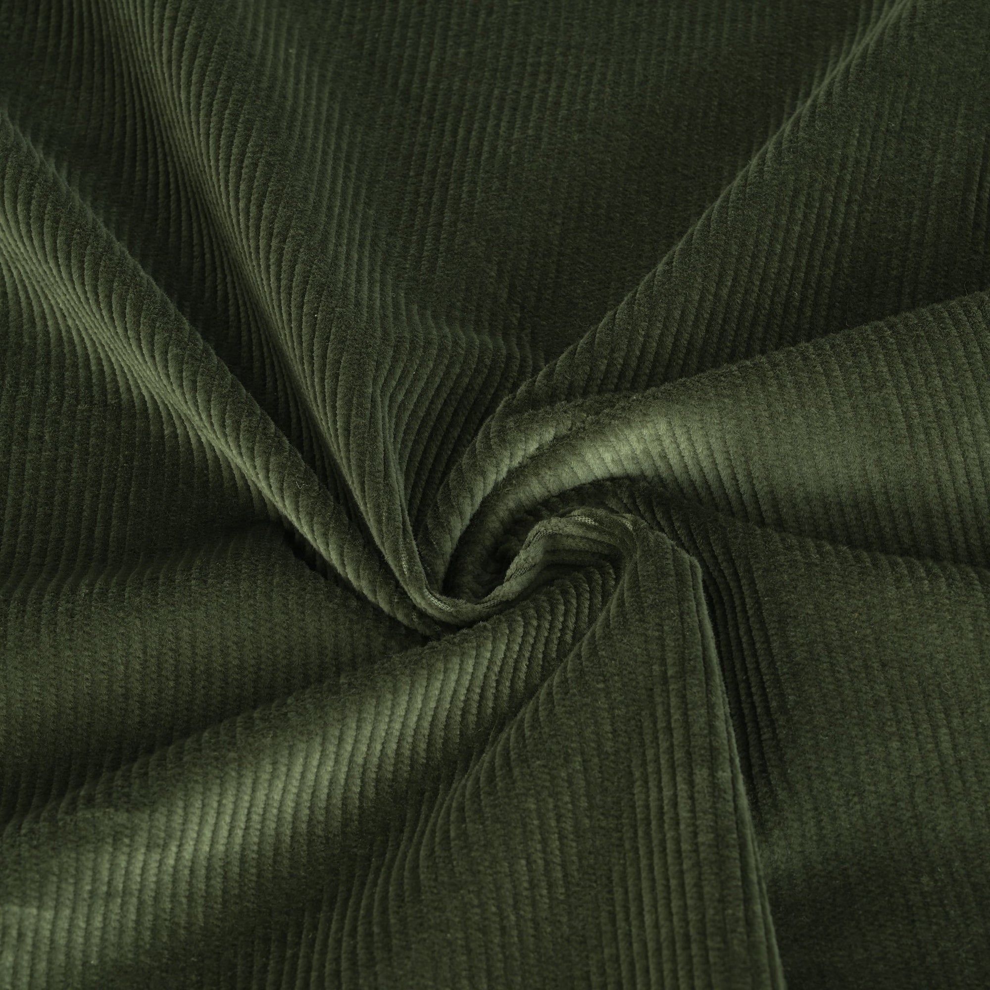Olive Green Corduroy Fabric 98001
